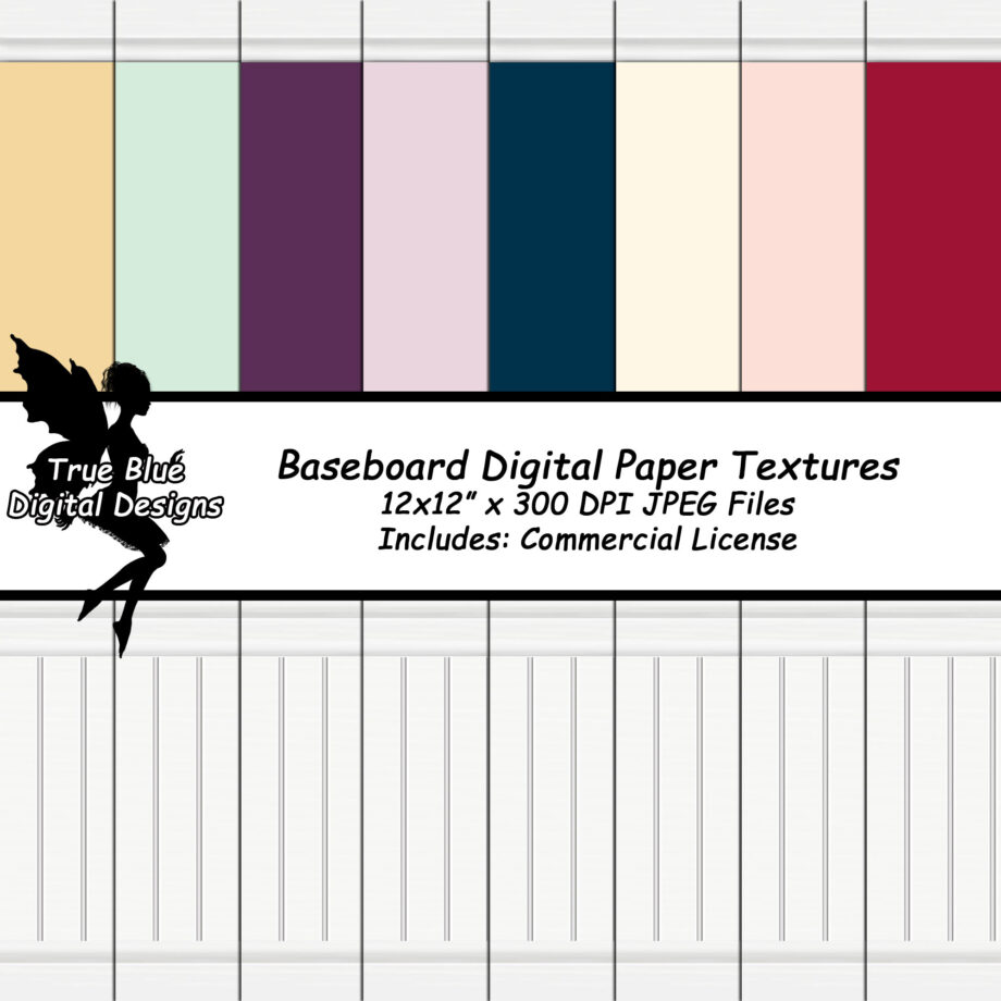 Baseboard Paint Digital Paper-Wainscoting Textures-Beadboard Textures-Baseboard Textures-Digital Paper Pack-Scrapbook Paper