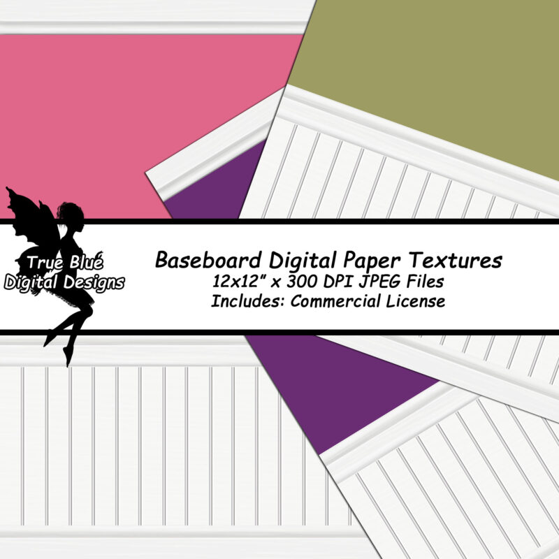 Baseboard Paint Digital Paper-Wainscoting Textures-Beadboard Textures-Baseboard Textures-Digital Paper Pack-Scrapbook Paper