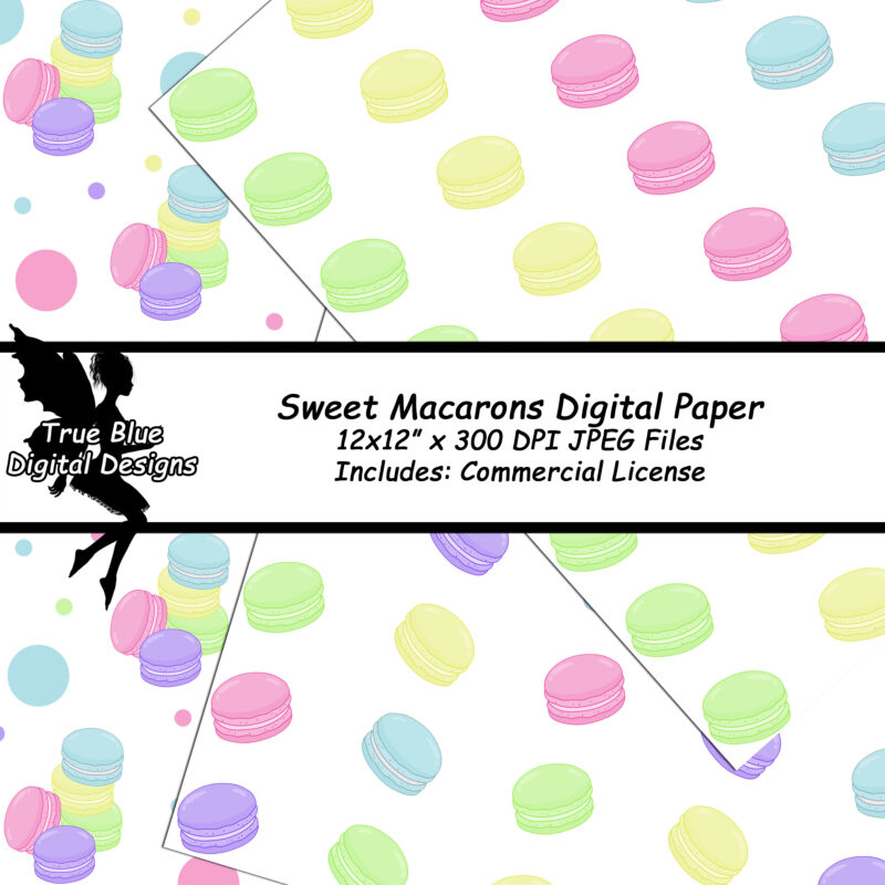 Macaron Digital Paper-Marcaron Digital Paper Textures-Pastel Textures-Pastel Digital Paper-Cookie Digital Paper-Digital Paper