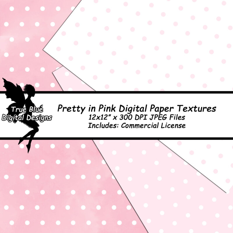 Pretty Pink Digital Paper Textures-Pink Digital Papers-Pink Scrapbook Papers-Heart Paper-Bokeh Paper-Watercolour Backgrounds