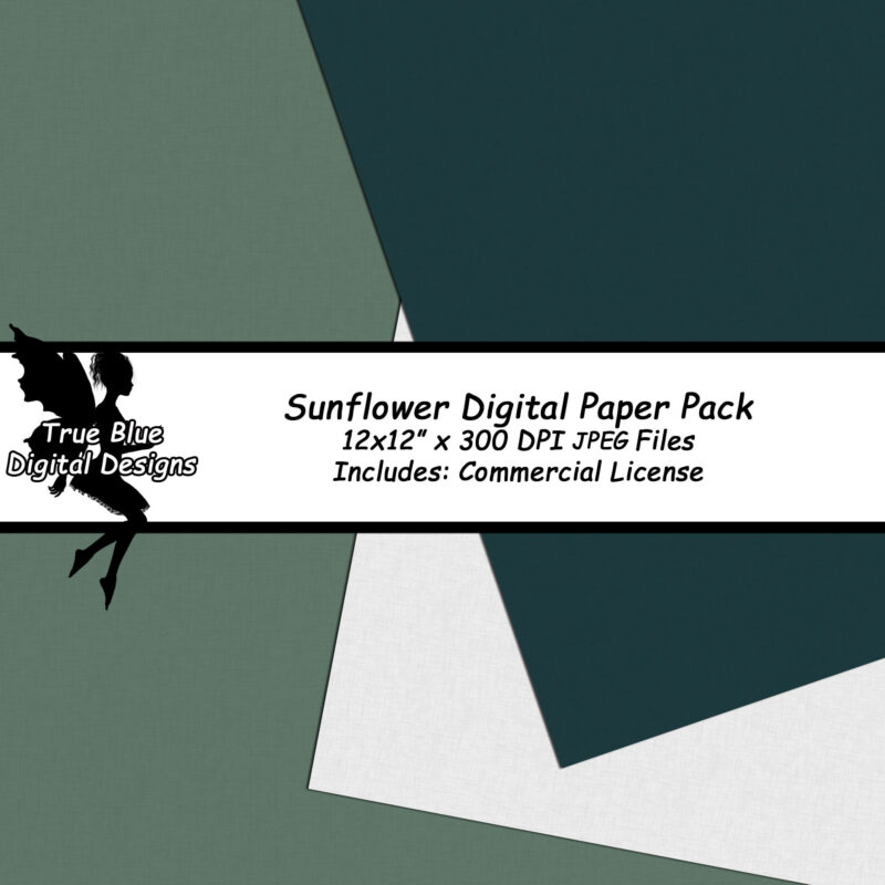 Sunflower Digital Paper-Digital Paper-Digital Sunflower Paper-Sunflowers-Sunflower-Scrapbook Paper-Digital Scrapbook Paper-Paper Sunflowers