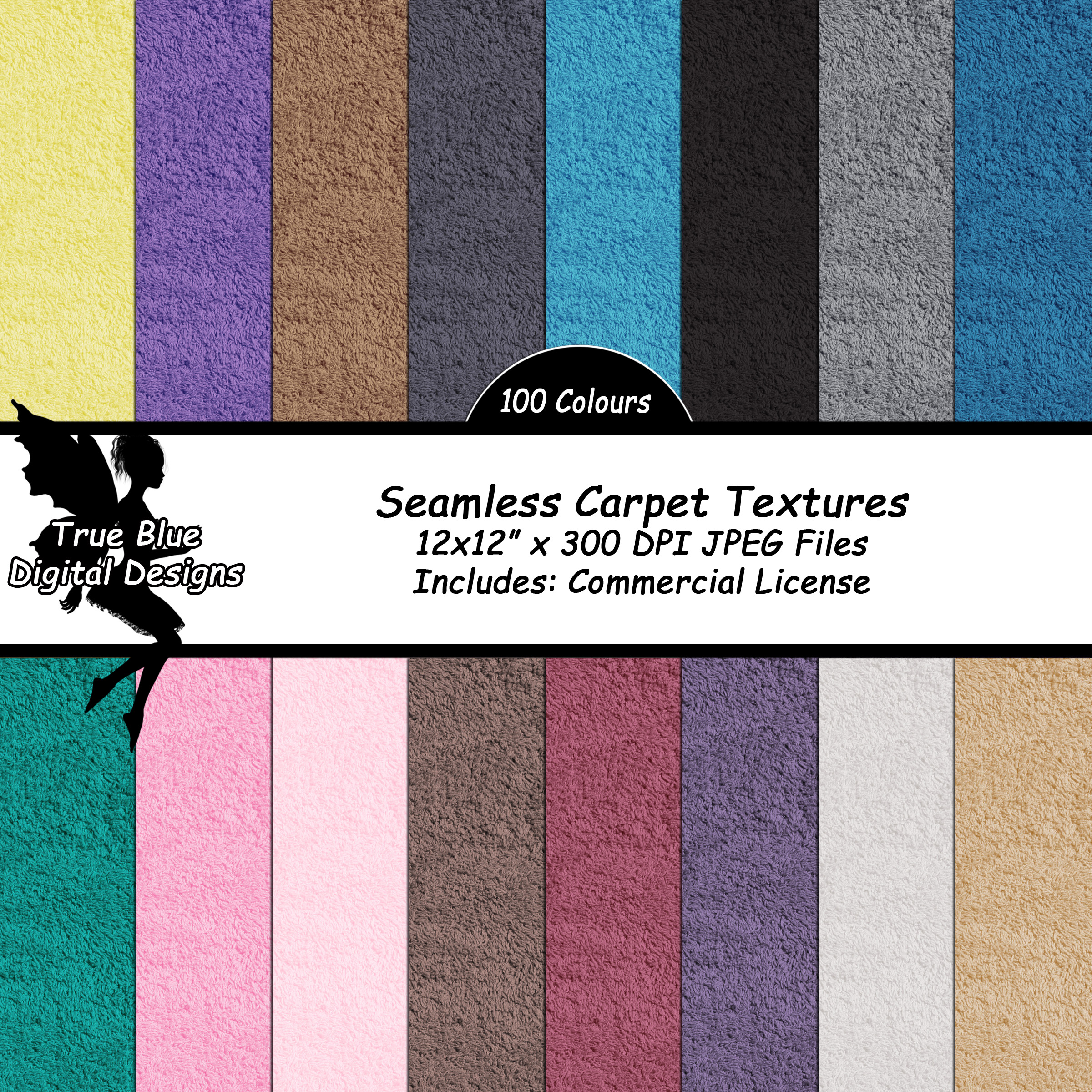 100 Seamless Carpet Textures