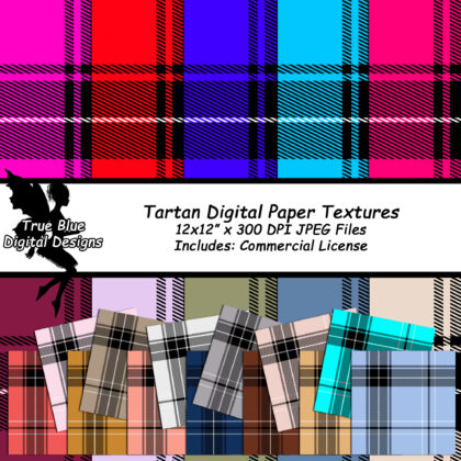 Tartan Digital Paper Textures-Tartan Textures-Tartan Fabric Textures-Tartan Pattern Textures-Tartan Digital Paper-Tartan Scrapbook Paper