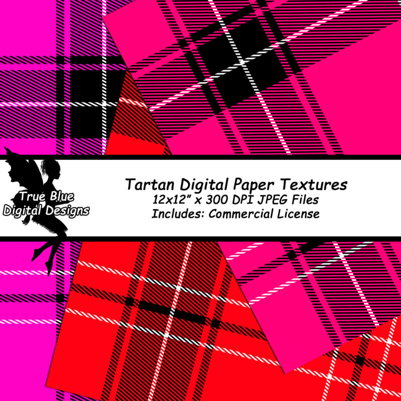 Tartan Digital Paper Textures-Tartan Textures-Tartan Fabric Textures-Tartan Pattern Textures-Tartan Digital Paper-Tartan Scrapbook Paper