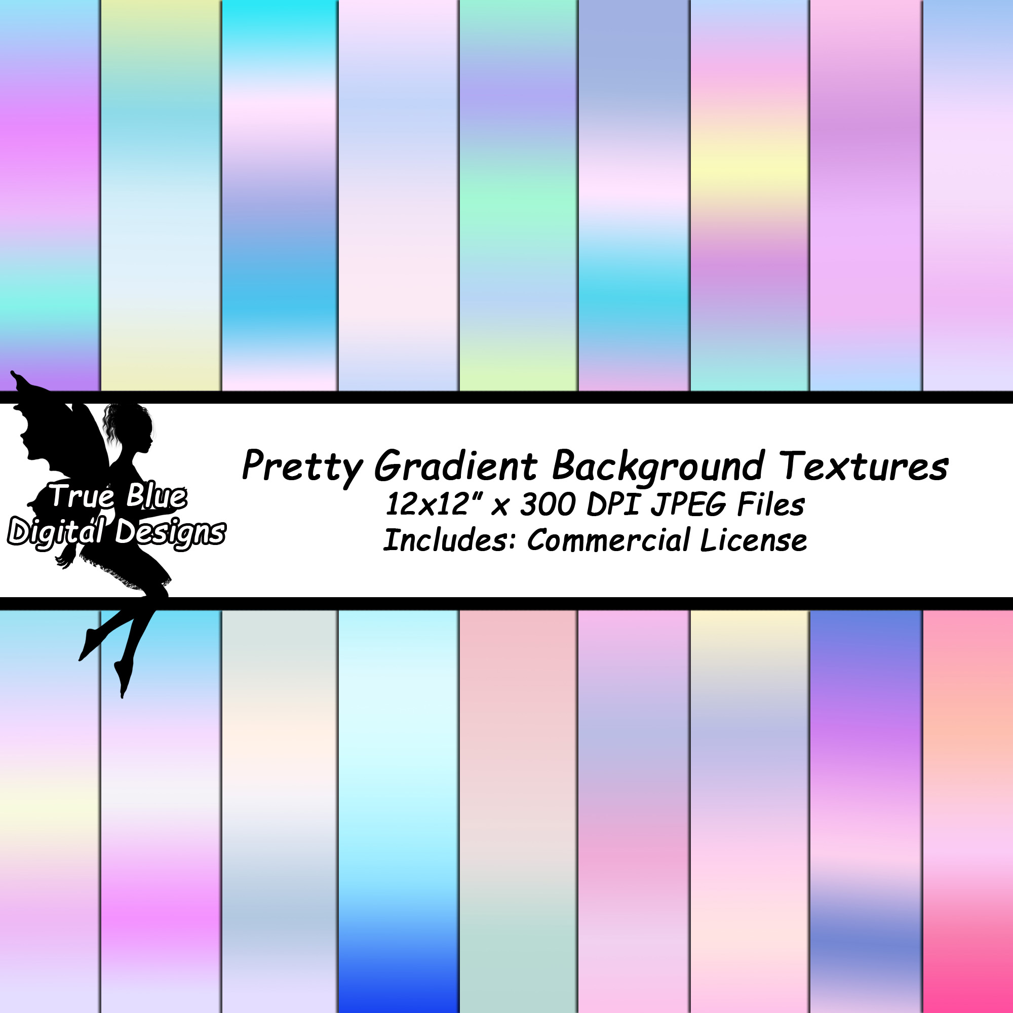 Pastel Gradient Background Textures